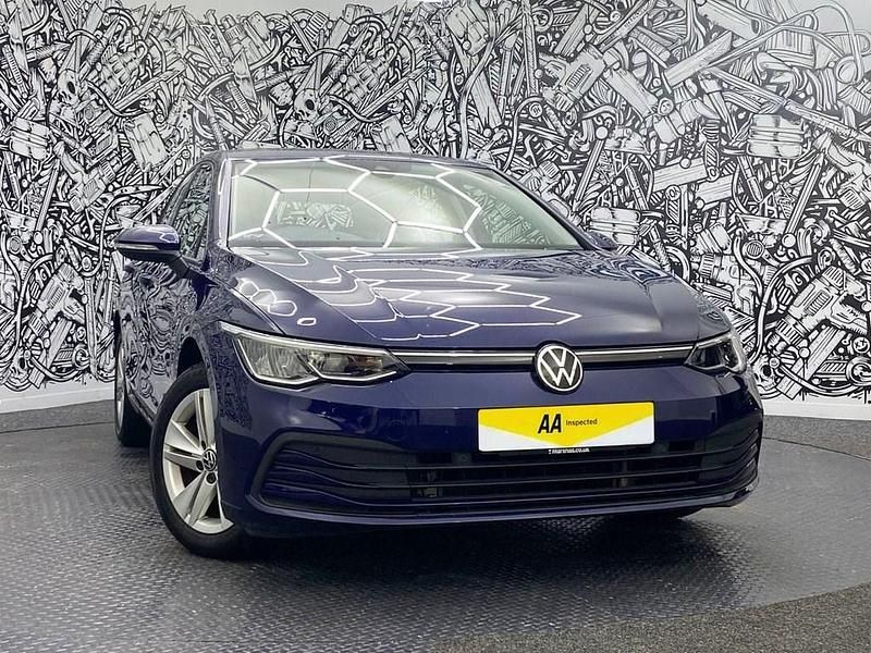 Used VW Golf VIII S 130 HP (95 kW) 2022 Blue Hatchback