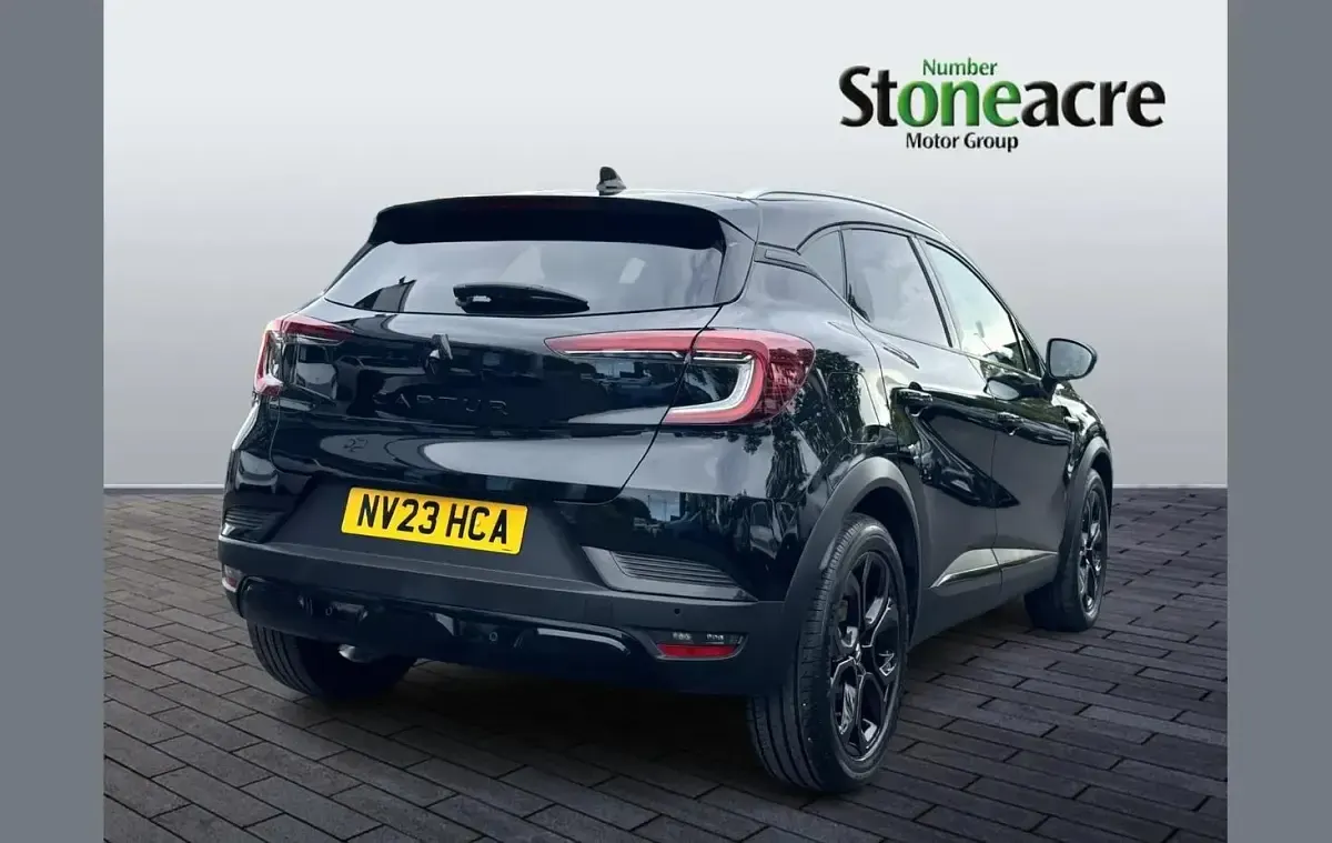 Used Renault Captur Rive Gauche 91 HP (66 kW) 2023 Black SUV