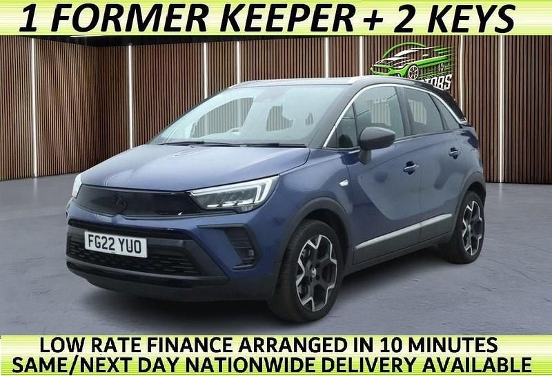 Blue Used 2021 Vauxhall Crossland Ultimate SUV | £10,970 (Fair price) - Image 1/2