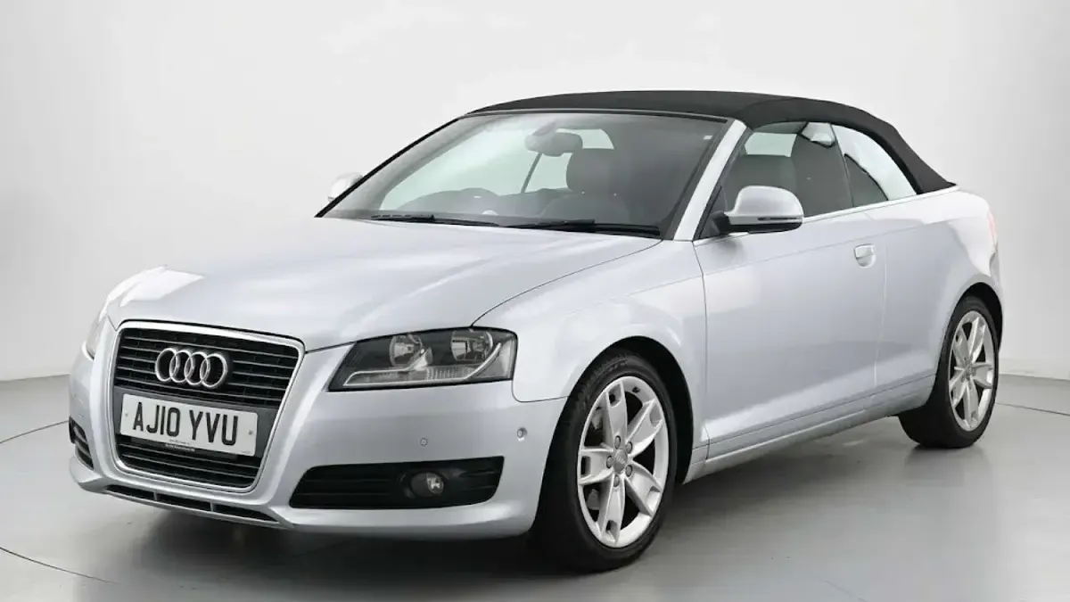 Used Audi A3 Cabriolet Sport 2010 Silver Cabriolet