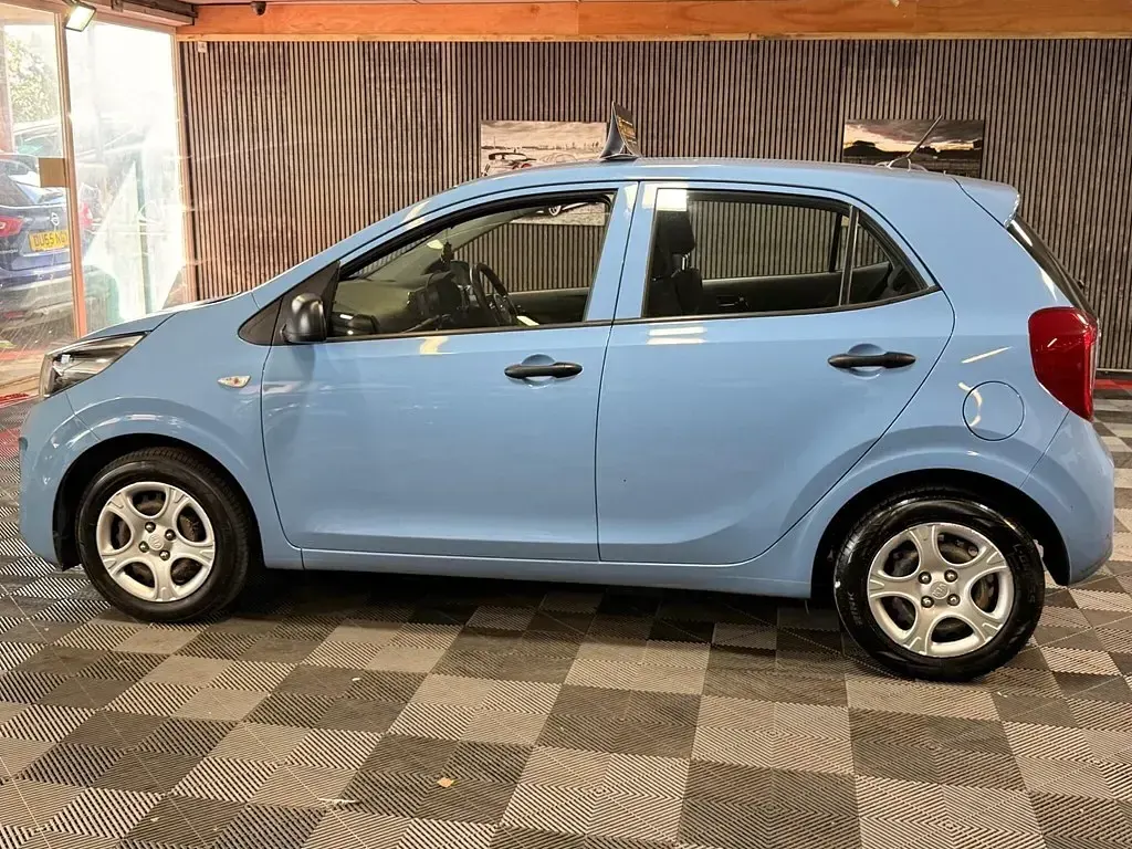 Used Kia Picanto 2018 Blue Hatchback