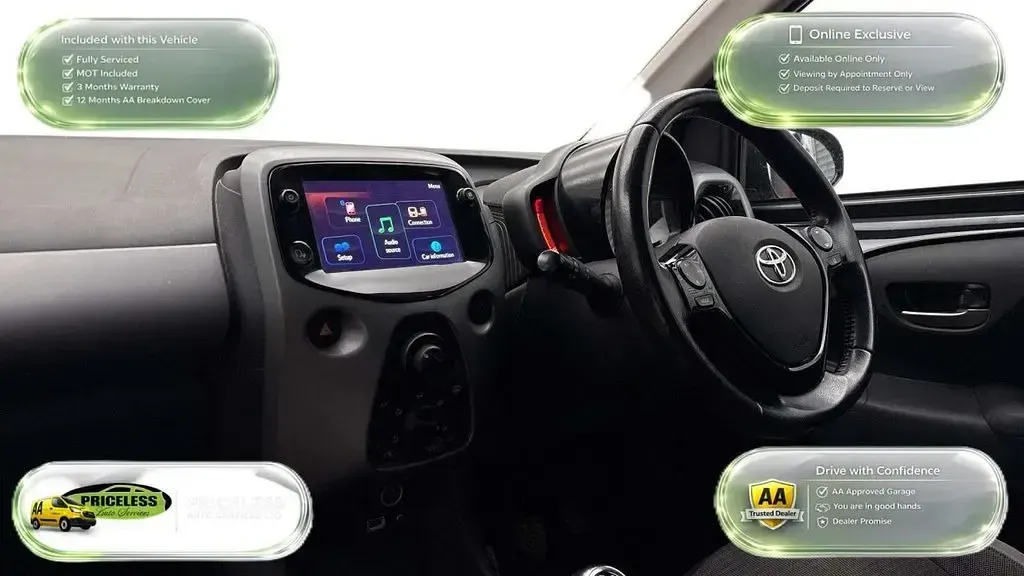Used Toyota Aygo X-play 72 HP (52 kW) 2021 Black Hatchback