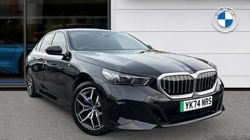 Black Used 2025 BMW i5 M Sport Sedan | £44,636 (Good price) - Image 1/4