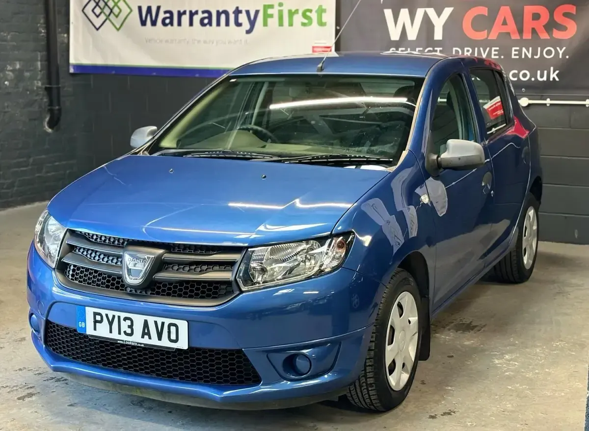 Used Dacia Sandero Ambiance 75 HP (55 kW) 2013 Blue Hatchback