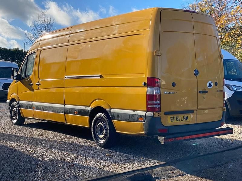 Used Mercedes Sprinter 2012 Yellow Van