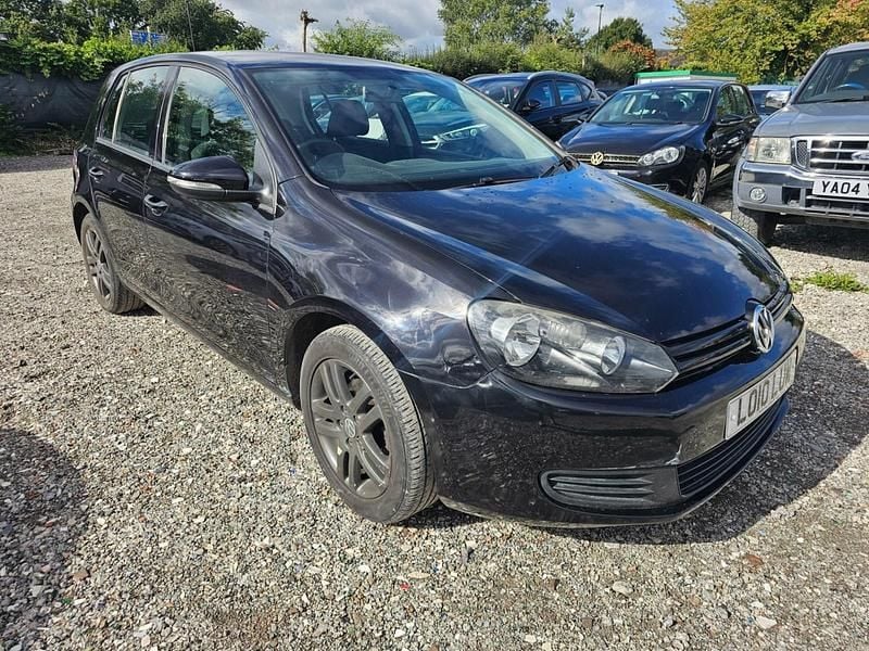 Black Used 2010 VW Golf VI S Hatchback | £3,790 (Fair price) - Image 1/4