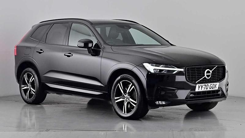Onyx black Used 2020 Volvo XC60 R-Design SUV | £22,950 (Fair price) - Image 1/4