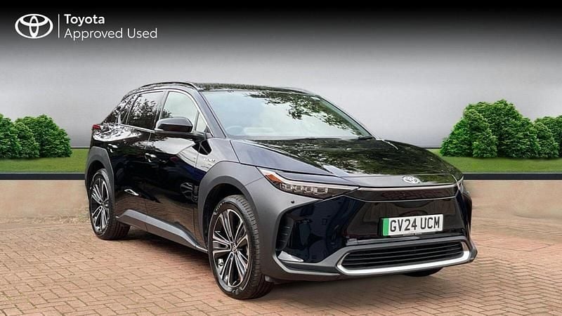 Eclipse black Used 2024 Toyota bZ4X Edition SUV | £27,490 (Good price) - Image 1/2