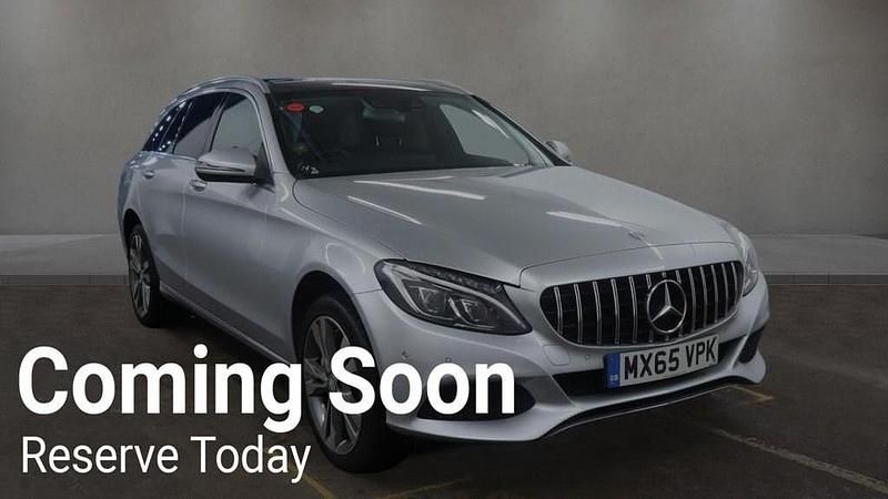 Used Mercedes C350e Premium Plus 2015 Silver Estate