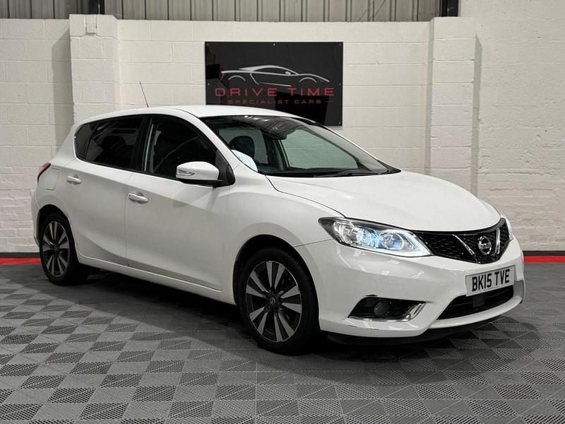 Used Nissan Pulsar N-TEC 2015 White Hatchback