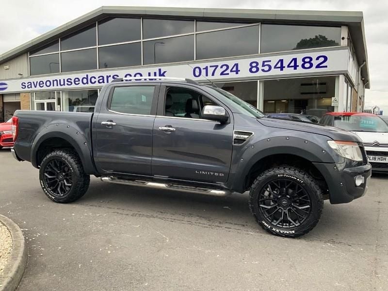 Grey Used 2014 Ford Ranger Limited Pickup | £9,980 (Fair price) - Image 1/4