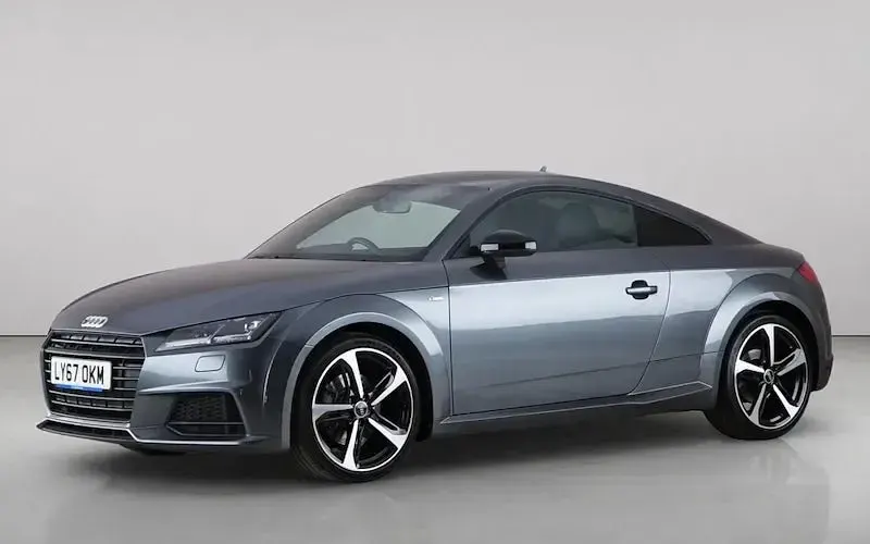 Used Audi TT Black Edition 180 HP (132 kW) 2018 Grey Coupe