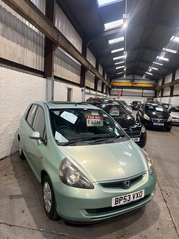 Used Honda Jazz SE 82 HP (60 kW) 2004 Green Hatchback