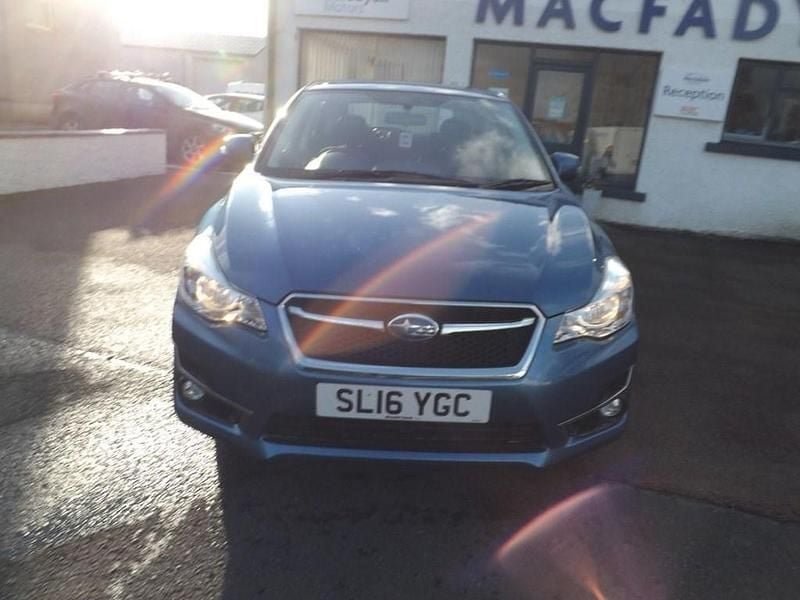 Used Subaru Impreza 114 HP (83 kW) 2016 Blue Hatchback