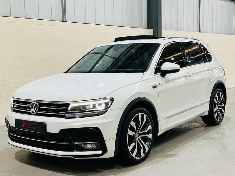 Used VW Tiguan R-line 150 HP (110 kW) 2018 White SUV