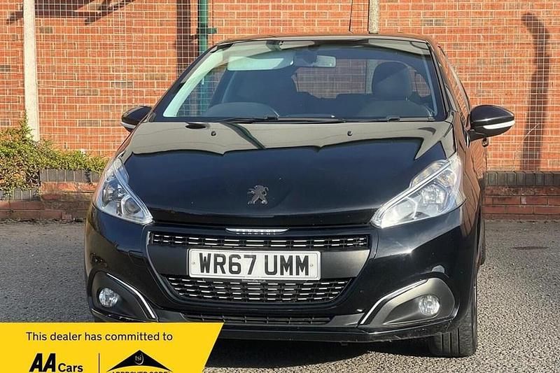 Usado Peugeot 208 2017 Preto Citadino