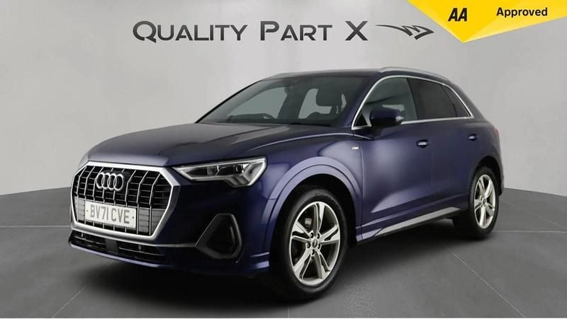 Used Audi Q3 S-Line 150 HP (110 kW) 2021 Blue SUV