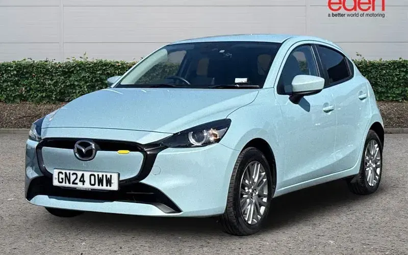 Used Mazda 2 Exclusive-Line 116 HP (85 kW) 2024 Blue Hatchback
