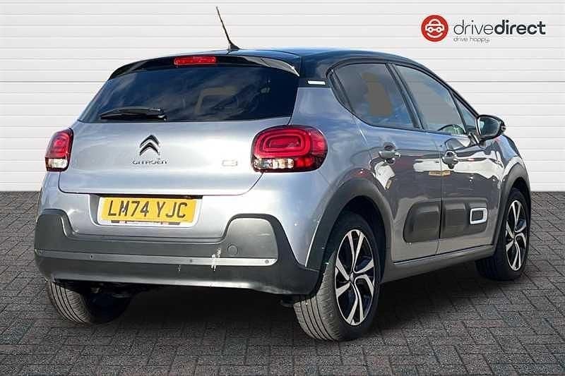 Used Citroën C3 PureTech 110 HP (80 kW) 2024 Grey Hatchback