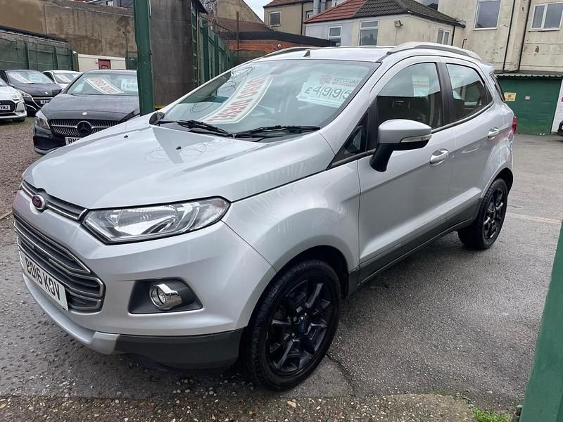 Used Ford Ecosport Titanium 95 HP (69 kW) 2016 Silver SUV