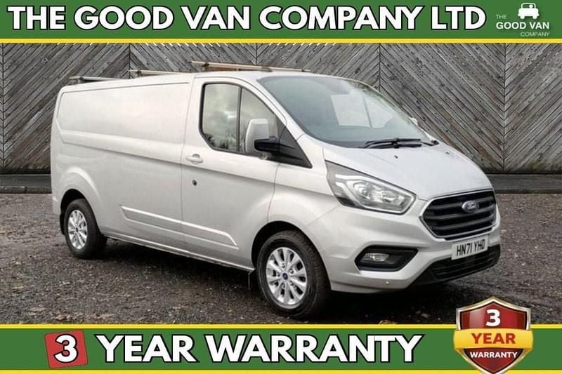 Used Ford Transit Custom Limited 130 HP (95 kW) 2021 Silver Van