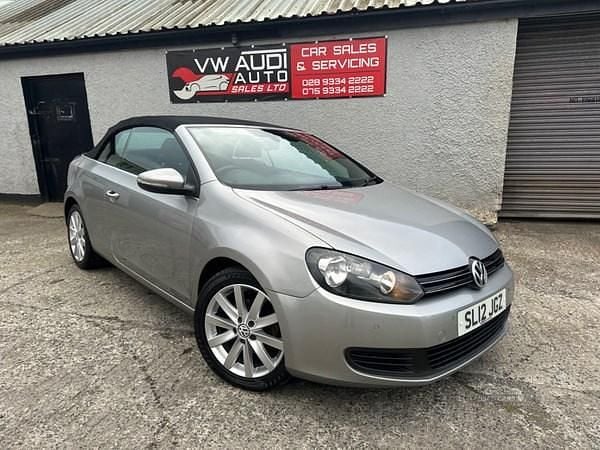 Used VW Golf Cabriolet SE 2012 Silver Cabriolet