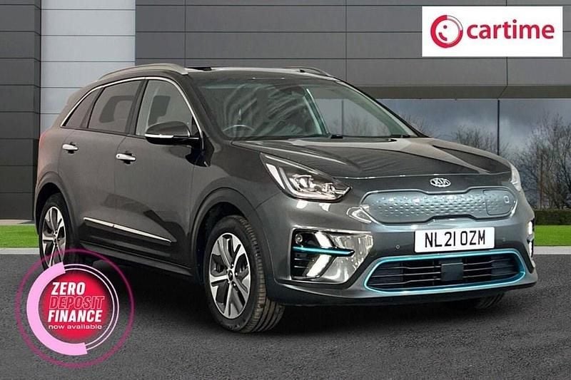 Grey Used 2021 Kia e-Niro 4 SUV | £15,599 (Good price) - Image 1/4