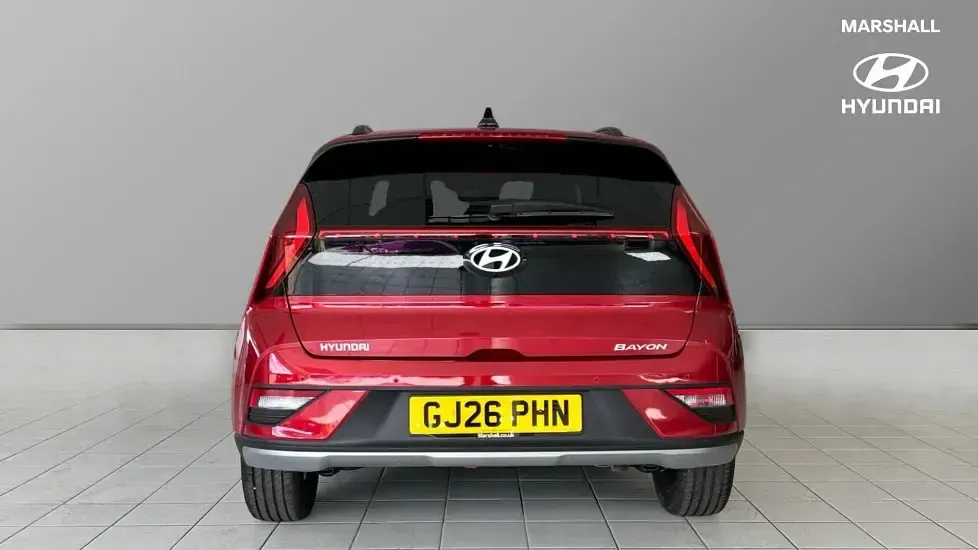 New Hyundai Bayon Blackline 90 HP (66 kW) 2026 Dragon red SUV