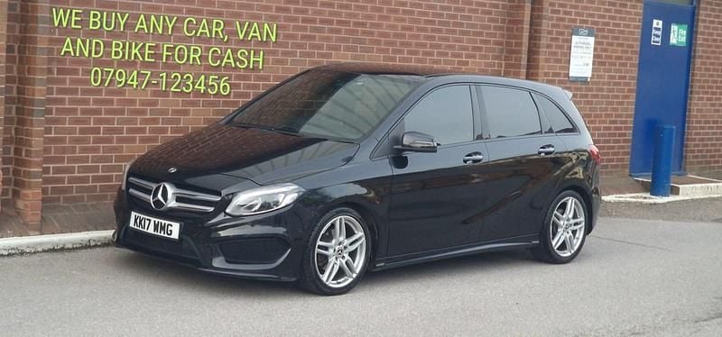 Used Mercedes B200 AMG Line Premium Plus 2017 Black MPV