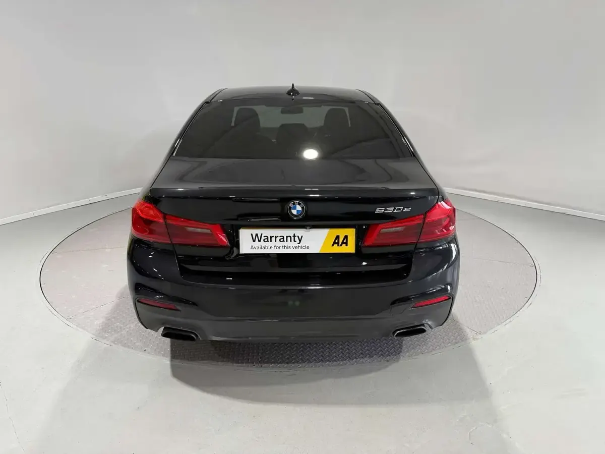 Used BMW 530e M Sport 252 HP (185 kW) 2017 Black Sedan
