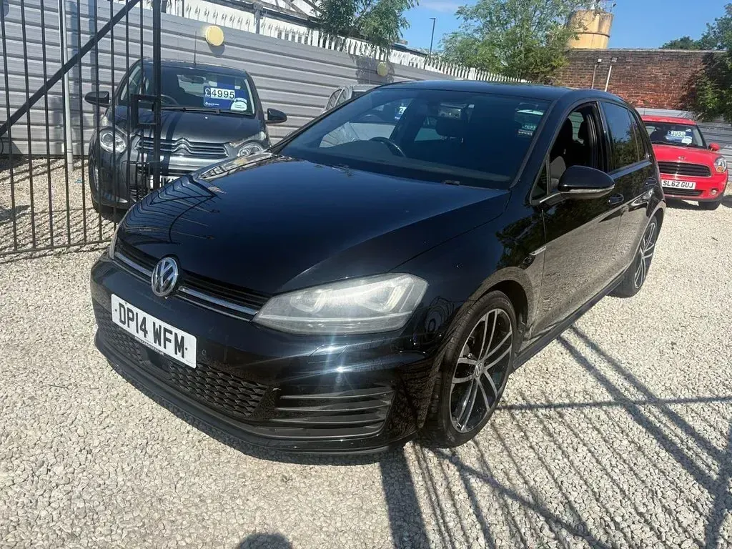 Used VW Golf VII GTD 2014 Black Hatchback