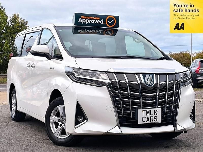 Pearl white Used 2020 Toyota Alphard MPV | £35,995 (Fair price) - Image 1/4