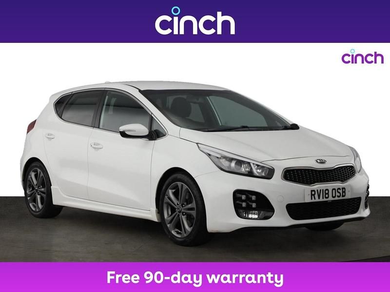 White Used 2018 Kia Ceed GT-Line Hatchback | £9,449 (Fair price) - Image 1/3
