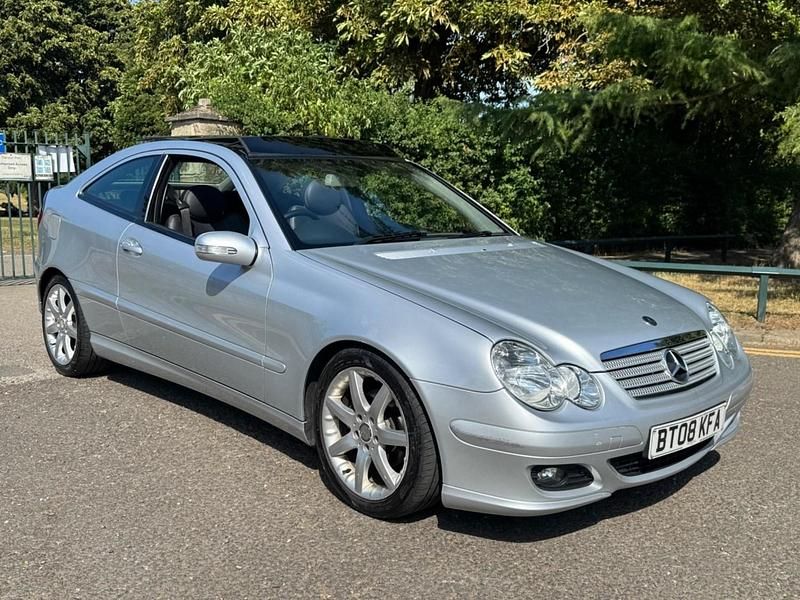 Silver Used 2008 Mercedes C220 SE Coupe | £3,495 (A bit pricey) - Image 1/4