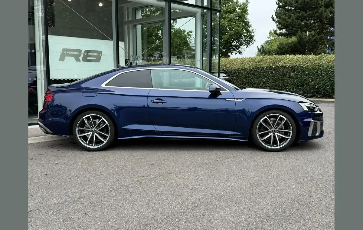 Used Audi A5 S-Line 147 HP (108 kW) 2023 Blue Coupe