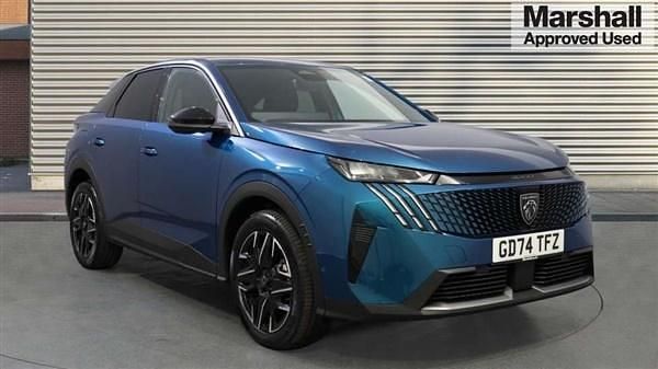 Blue Used 2025 Peugeot 3008 Allure SUV | £26,402 (Expensive) - Image 1/4