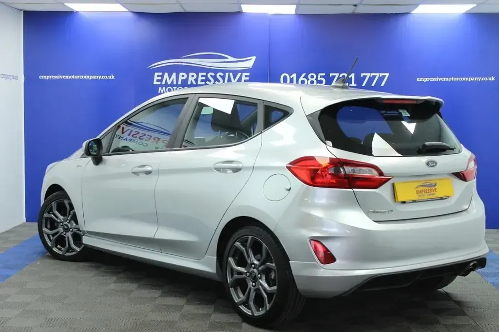 Used Ford Fiesta ST-Line 100 HP (73 kW) 2019 Silver Hatchback