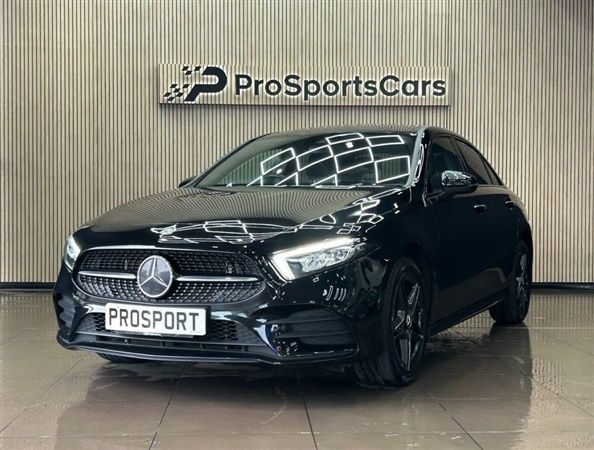 Black Used 2021 Mercedes A250 AMG line Sedan | £19,500 (Fair price) - Image 1/1