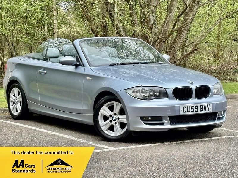 Used BMW 118 Cabriolet Comfort Edition 2009 Blue Cabriolet