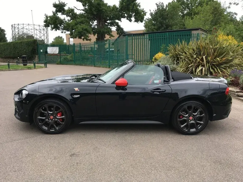 Used Abarth 124 Spider 170 HP (125 kW) 2018 Black Cabriolet