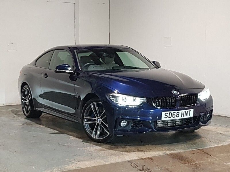 Blue Used 2018 BMW 435 M Sport Coupe | £19,998 (Fair price) - Image 1/4
