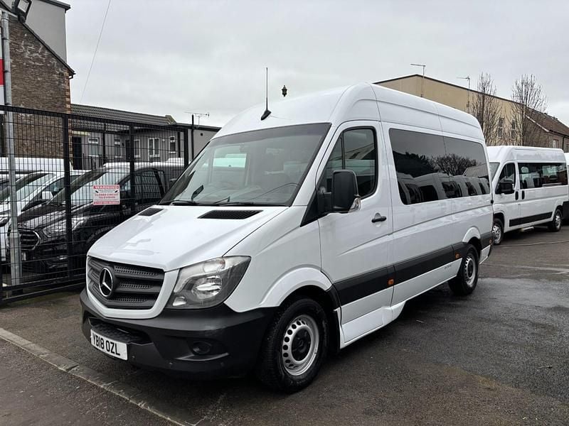 Used Mercedes Sprinter 138 HP (101 kW) 2018 White Van