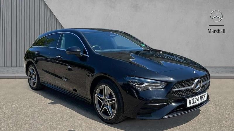 Cosmos black metallic Used 2024 Mercedes CLA250e Executive Sedan | £28,242 (Good price) - Image 1/4