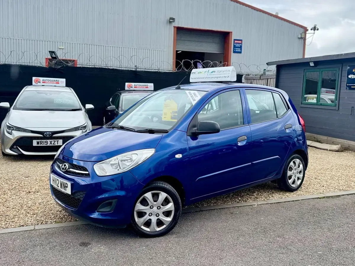 Used Hyundai i10 Classic 2012 Blue Hatchback