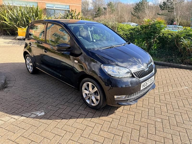 Used Skoda Citigo SE L 75 HP (55 kW) 2017 Black Hatchback