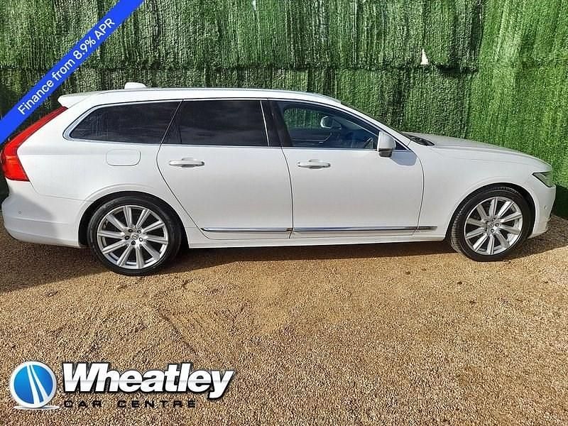 Used Volvo V90 Inscription 190 HP (139 kW) 2019 White Estate