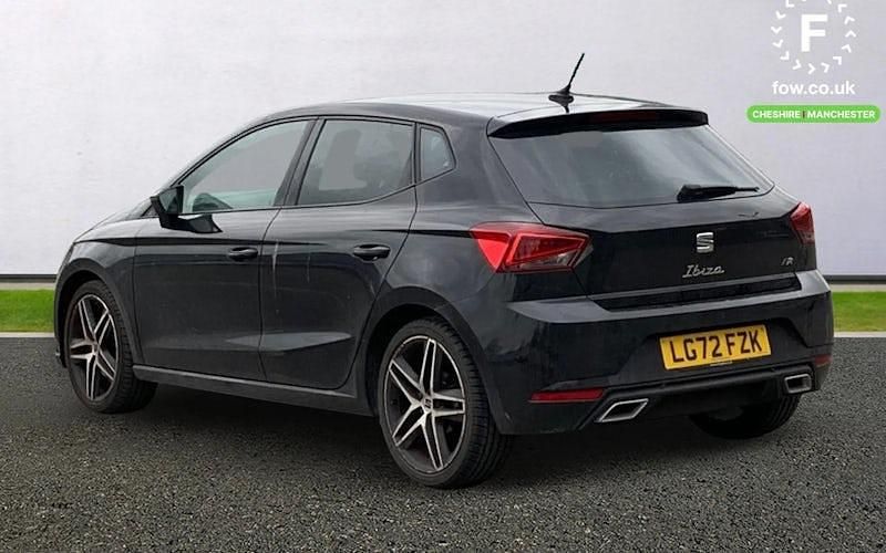 Used Seat Ibiza FR 110 HP (80 kW) 2022 Black Hatchback