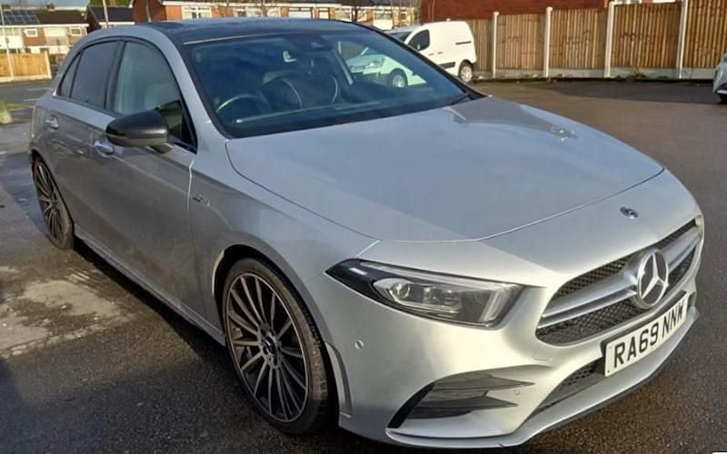 Used 2022 Mercedes A35 AMG Premium Plus Hatchback | £23,199 (Good price) - Image 1/3