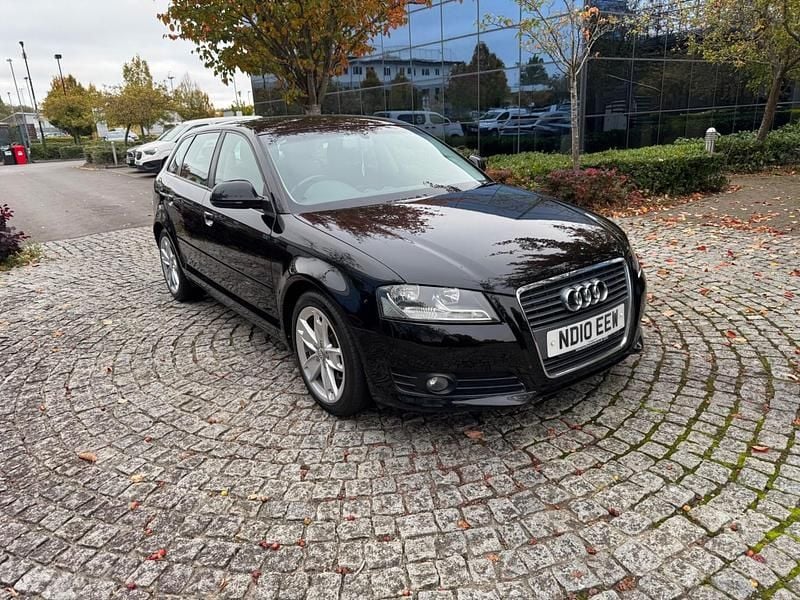 Used Audi A3 Sport 170 HP (125 kW) 2010 Black Hatchback