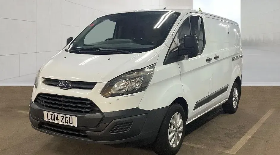Używany Ford Transit Custom 100 KM (73 kW) 2014 Biały Van